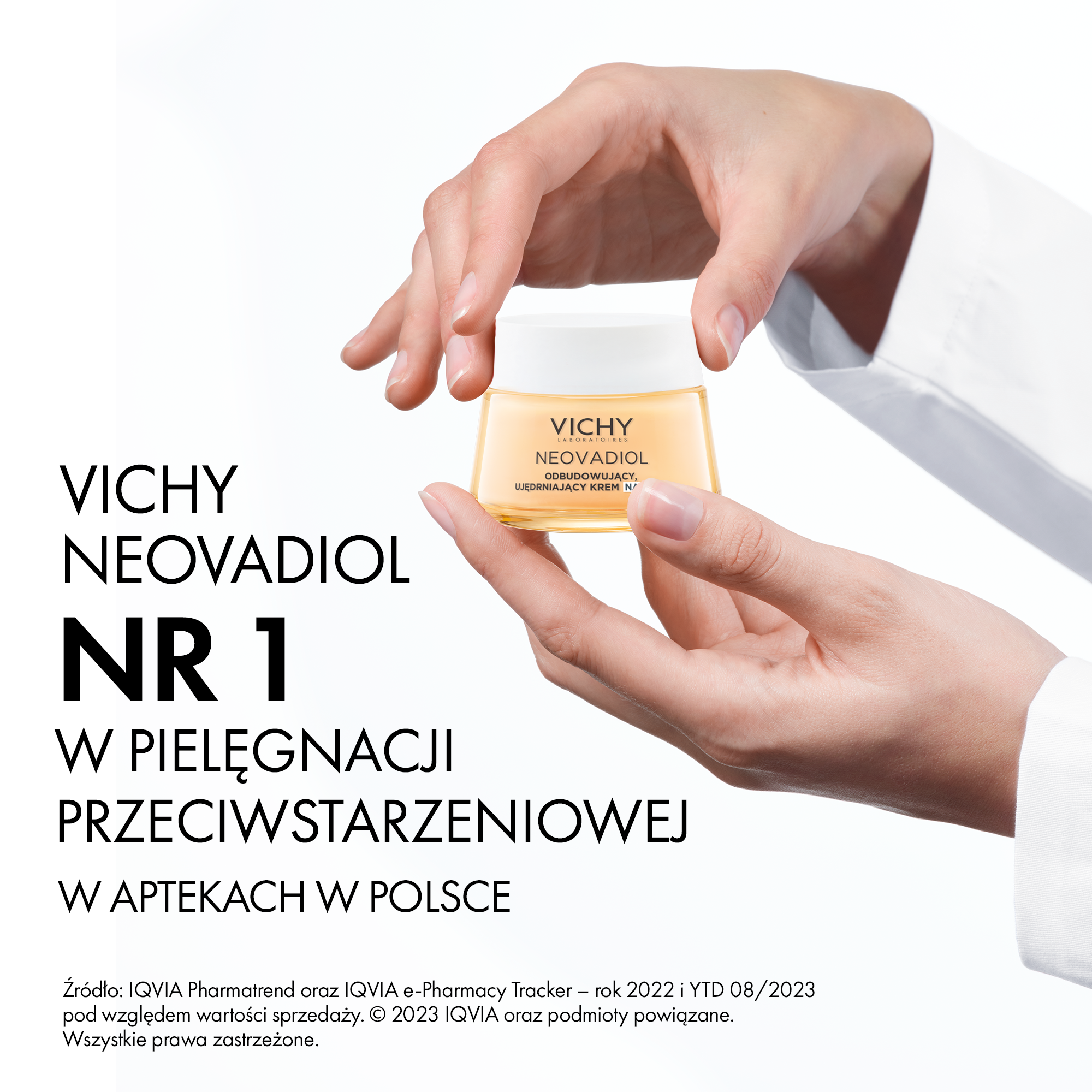 Vichy Neovadiol Kompleks Uzupełniający odbudowujący, ujędrniający krem na dzień dla skóry normalnej i mieszanej, 50 ml