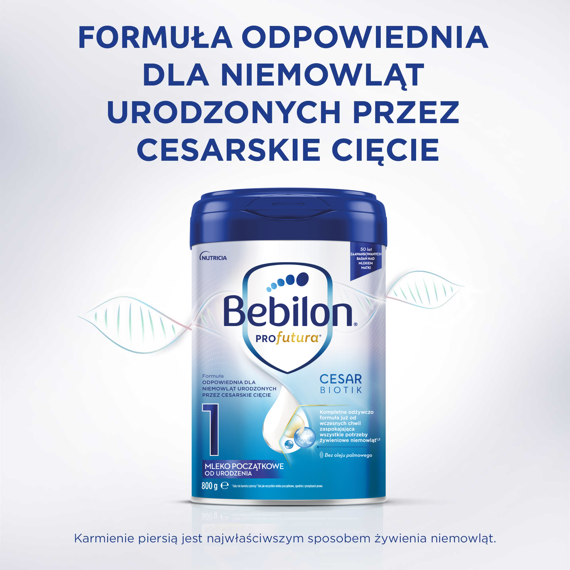 Bebilon Profutura Cesarbiotik 1 mleko początkowe od urodzenia 800 g