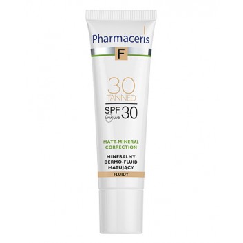 Pharmaceris F mineralny dermo-fluid matujący 30 Tanned SPF 30 30 ml