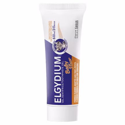 Elgydium Baby Pasta do zębów w postaci żelu, bez fluoru, 30 ml