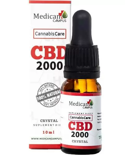 Medican Campus olej konopny CBD 2000 Crystal 10 ml zdjęcie