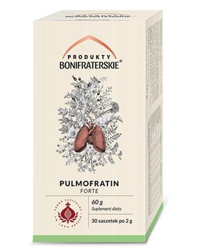 Produkty Bonifraterskie Pulmofratin Forte - 60 g Herbatka na drogi oddechowe - cena, opinie, wskazania zdjęcie