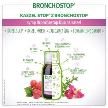 Bronchostop Duo, syrop na kaszel, 200 ml
