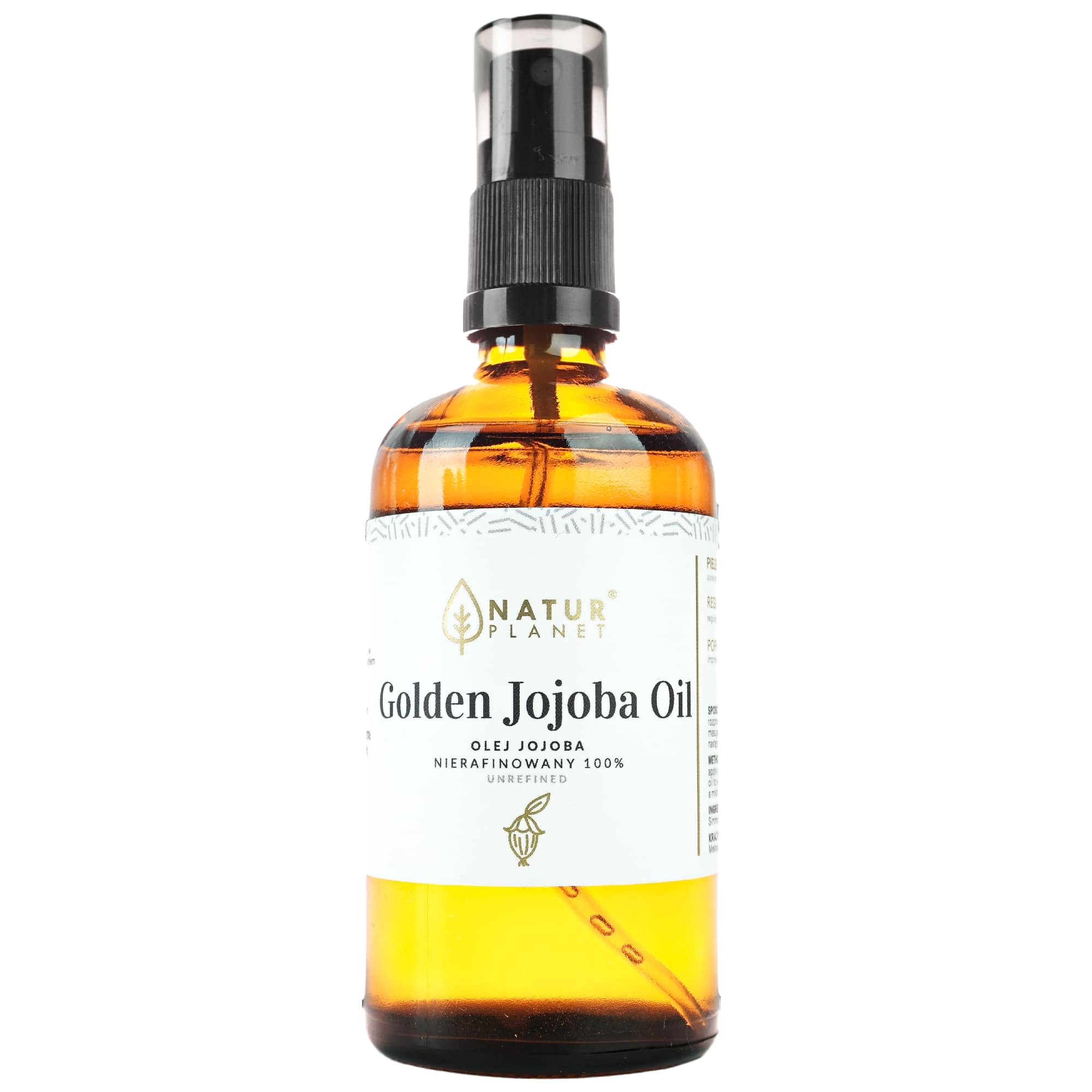 Natur Planet Jojoba Golden 100% olej jojoba nierafinowany, spray 100 ml zdjęcie