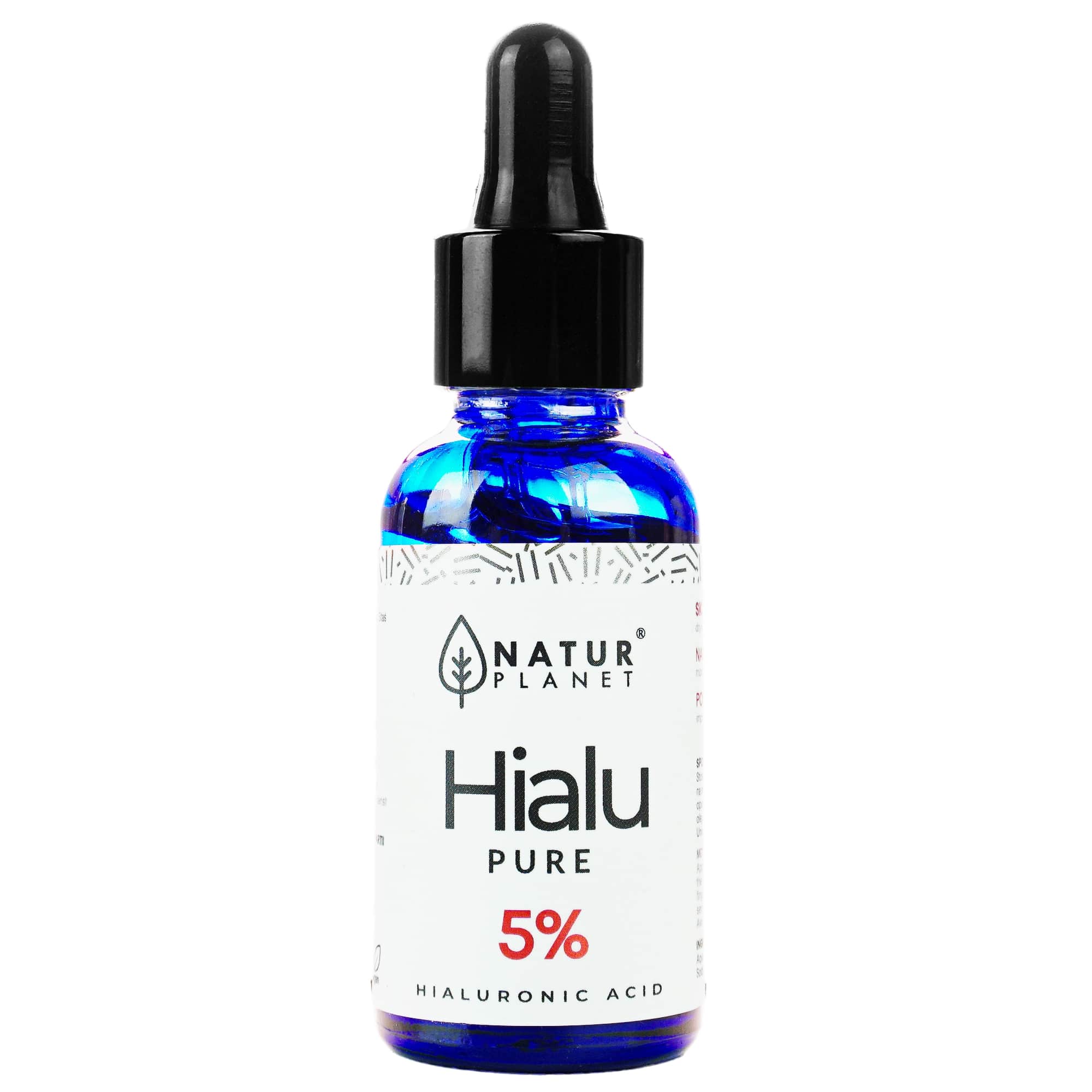 Natur Planet Hialu Pure 5% serum z kwasem hialuronowym, żel 10 ml