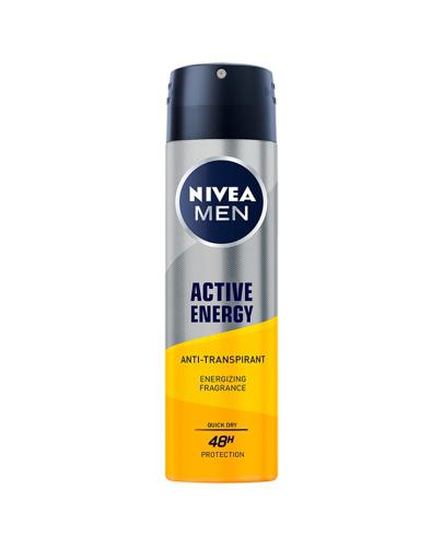 Nivea Men Active Energy Antyperspirant - 150 ml - cena, opinie, wskazania zdjęcie