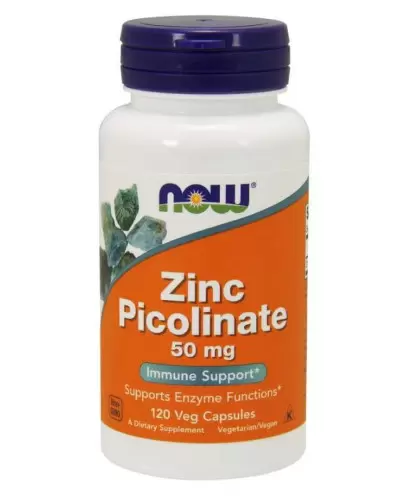 NOW Foods Zinc Picolinate 120 kapsułek zdjęcie