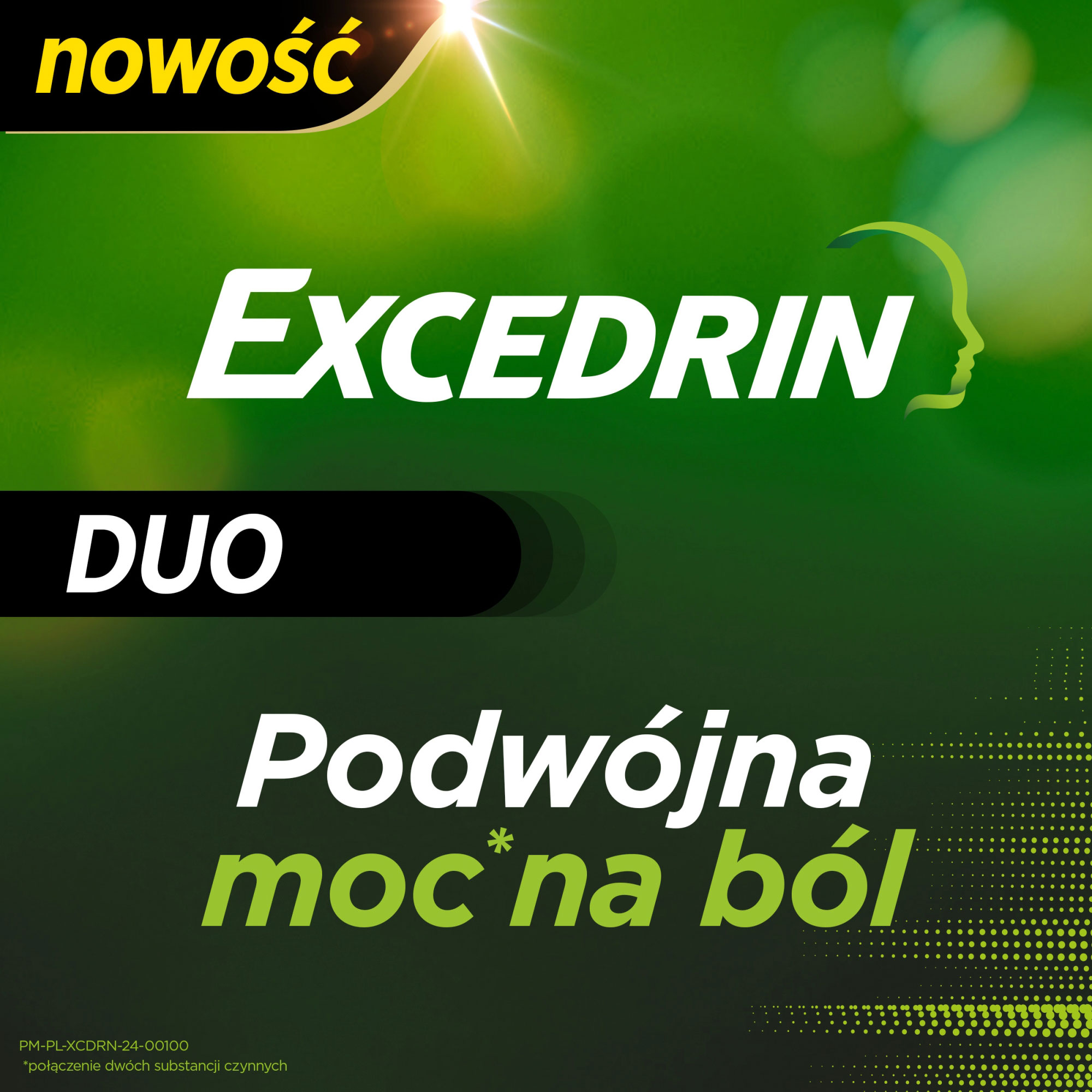 Excedrin Duo, 500 mg + 200 mg, 20 tabletek powlekanych