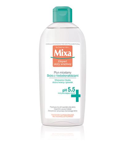 MIXA Płyn micelarny Skóra mieszana i tłusta - 400ml - cena, opinie, wskazania zdjęcie