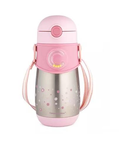 CANPOL BABIES Bidon termiczny 74/054, różowy - 300 ml - cena, opinie, użytkowanie zdjęcie