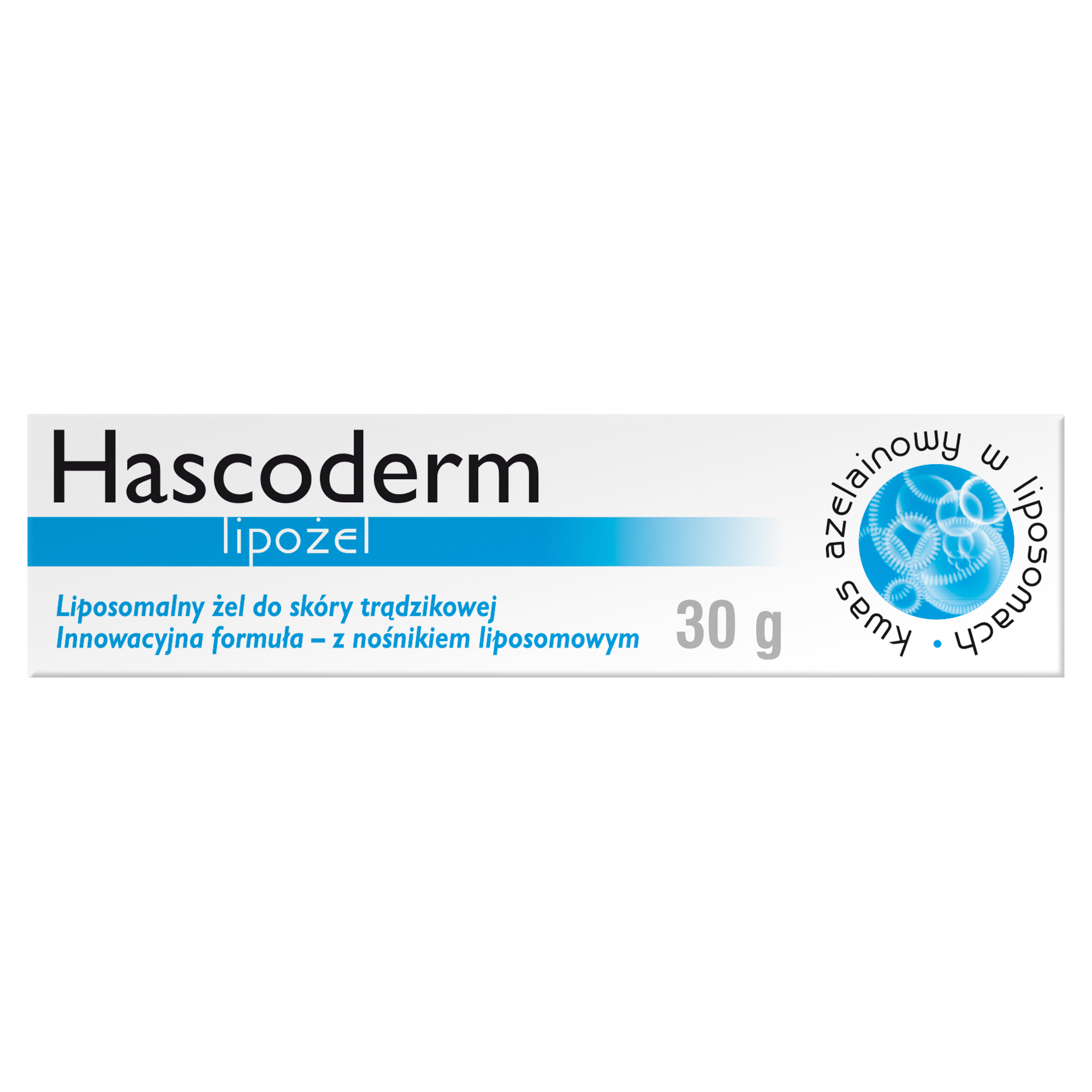 Hascoderm lipożel, żel do pielęgnacji skóry trądzikowej, 30 g zdjęcie