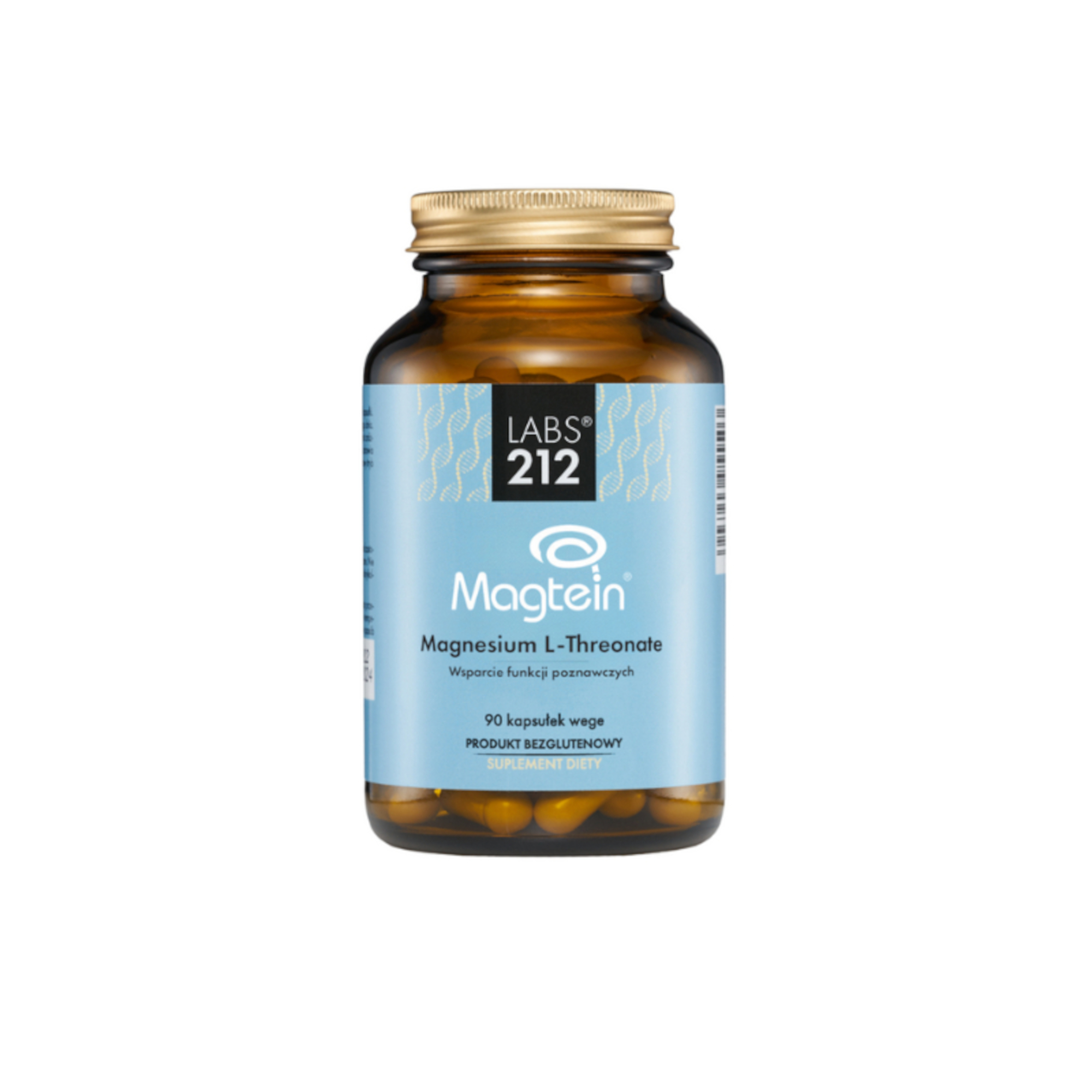 Labs212 Magnesium L-Threonate Magtein, kapsułki, 90 sztuk zdjęcie