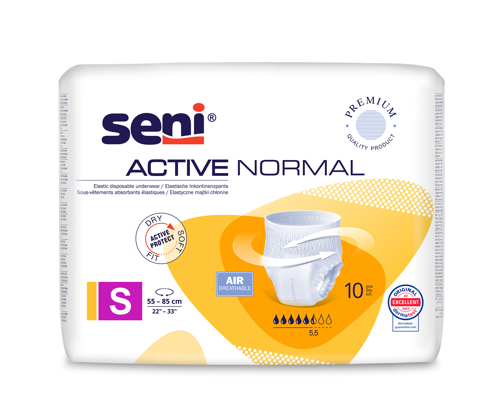 Seni Active Normal Small Majtki chłonne, 10 sztuk zdjęcie