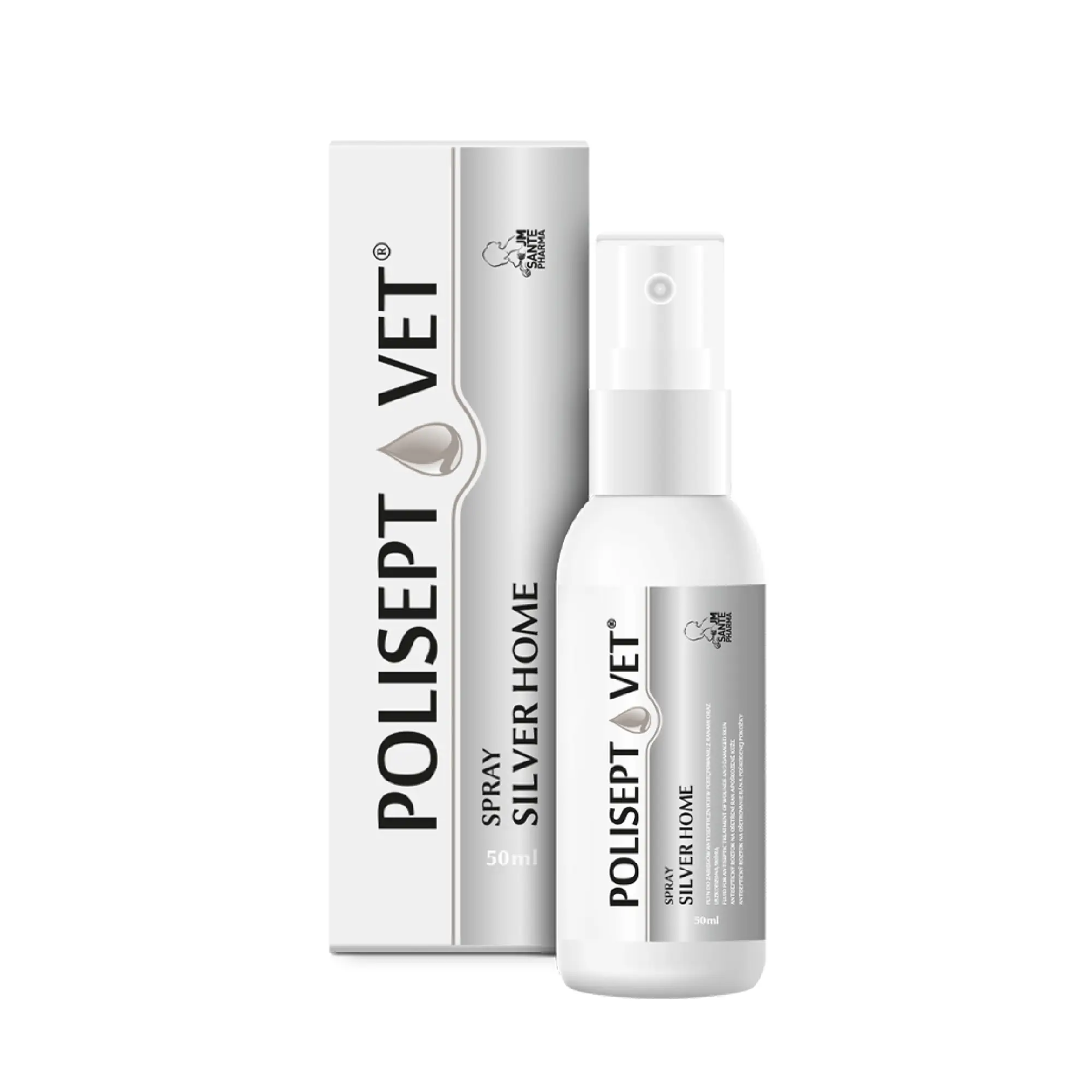 Polisept Vet Spray Silver Home Spray na rany dla psa i kota, 50 ml zdjęcie