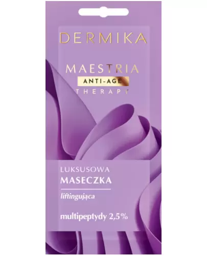 Dermika Maestria Luksusowa Maseczka Liftingująca Multipeptydy 2,5% 7 g zdjęcie
