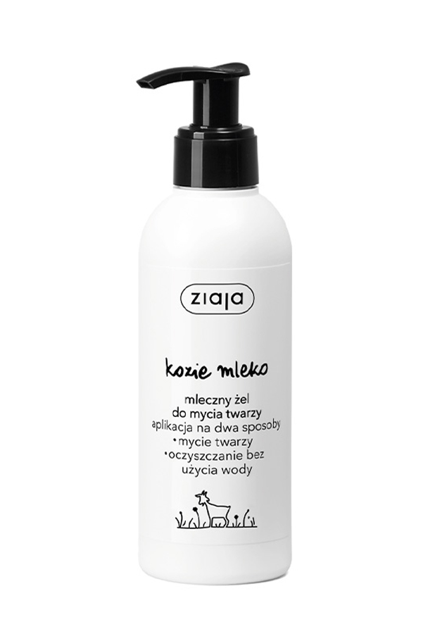 Ziaja Kozie Mleko mleczny żel do mycia twarzy 200 ml zdjęcie