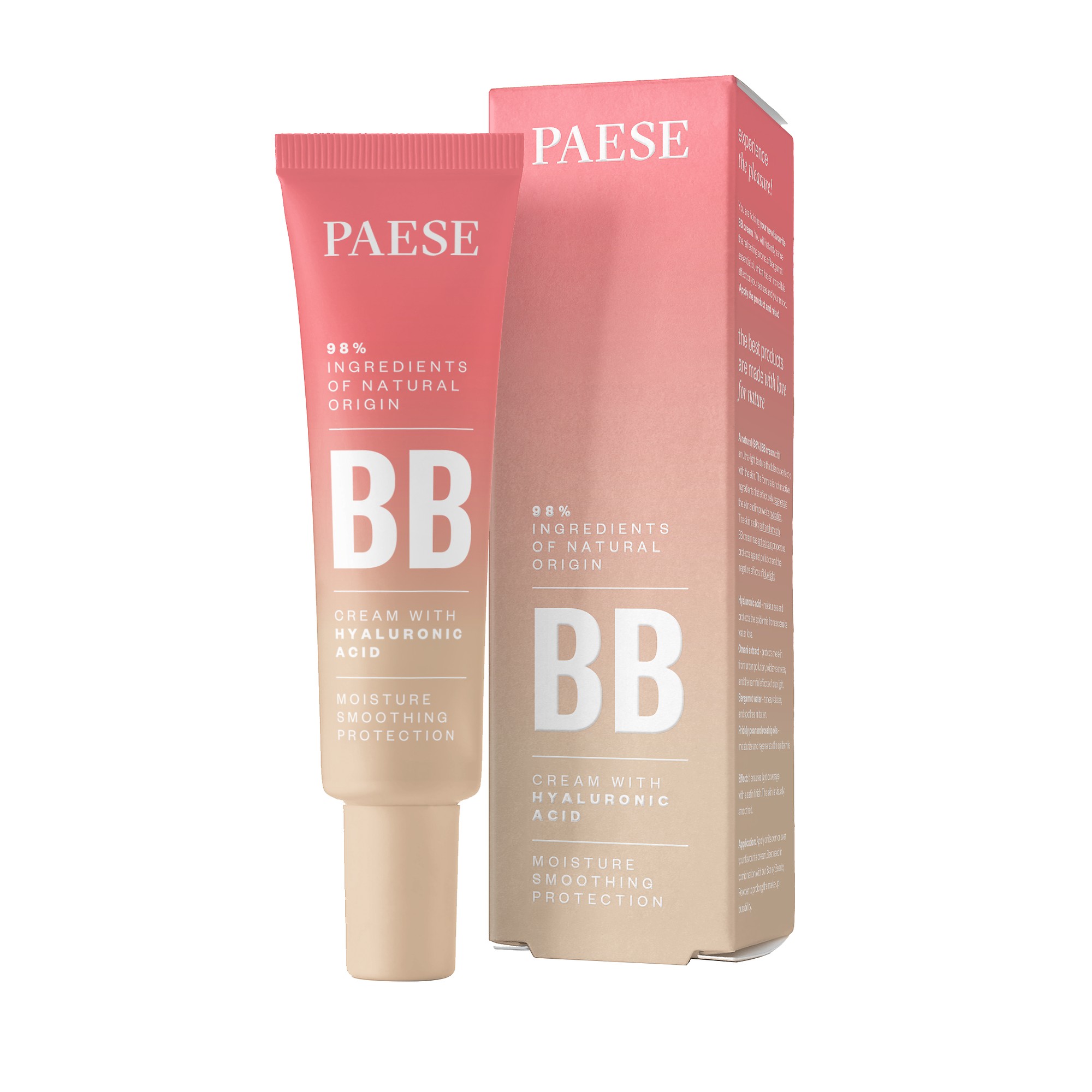 Paese Krem BB z kwasem hialuronowym 2,5 Nude, 30 ml zdjęcie
