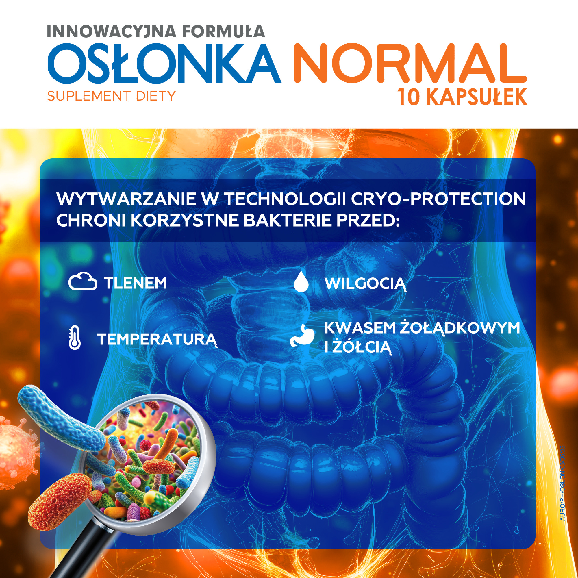 Osłonka Normal, kapsułki, 10 sztuk