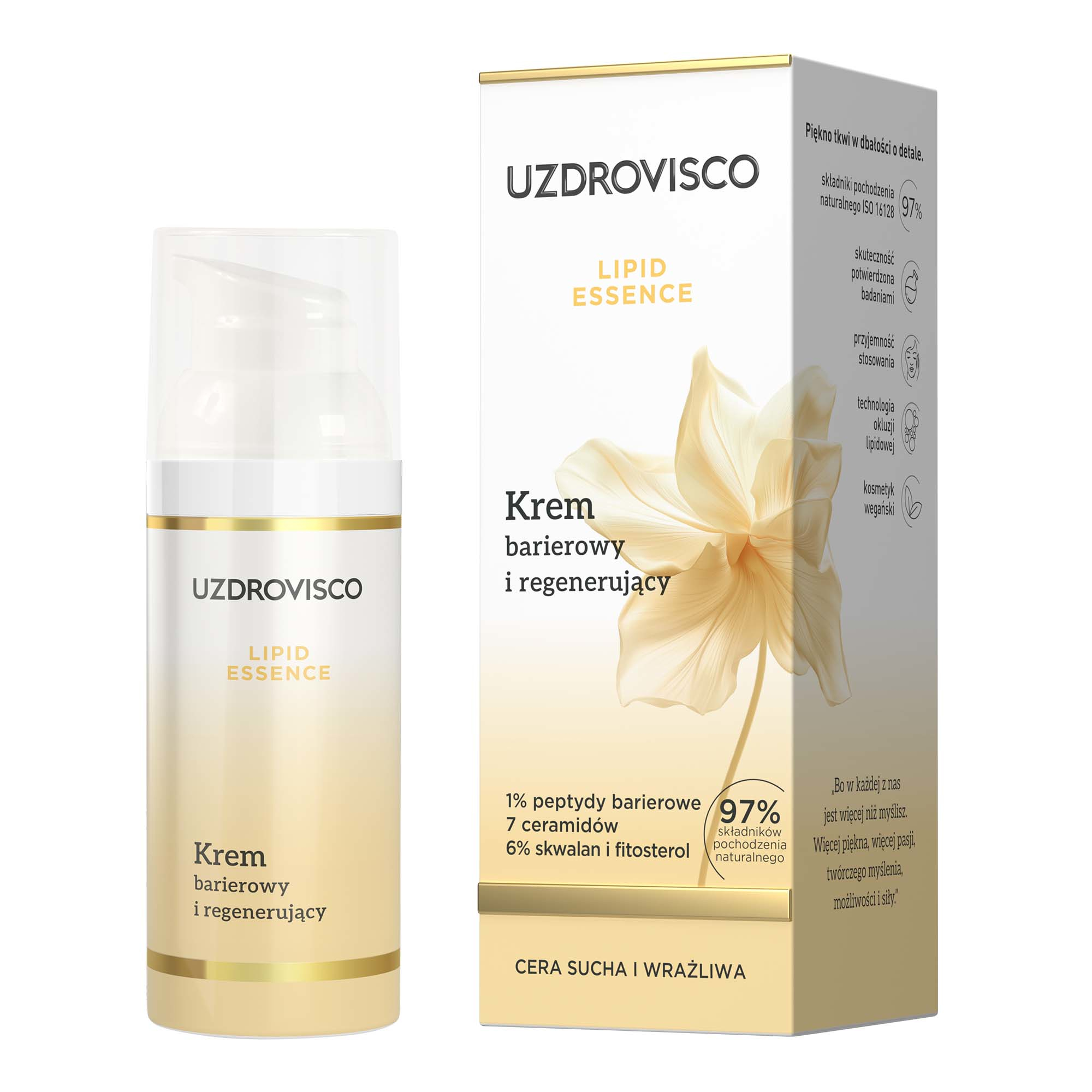 Uzdrovisco Lipid Essence, Krem barierowy i regenerujący, 50 ml zdjęcie