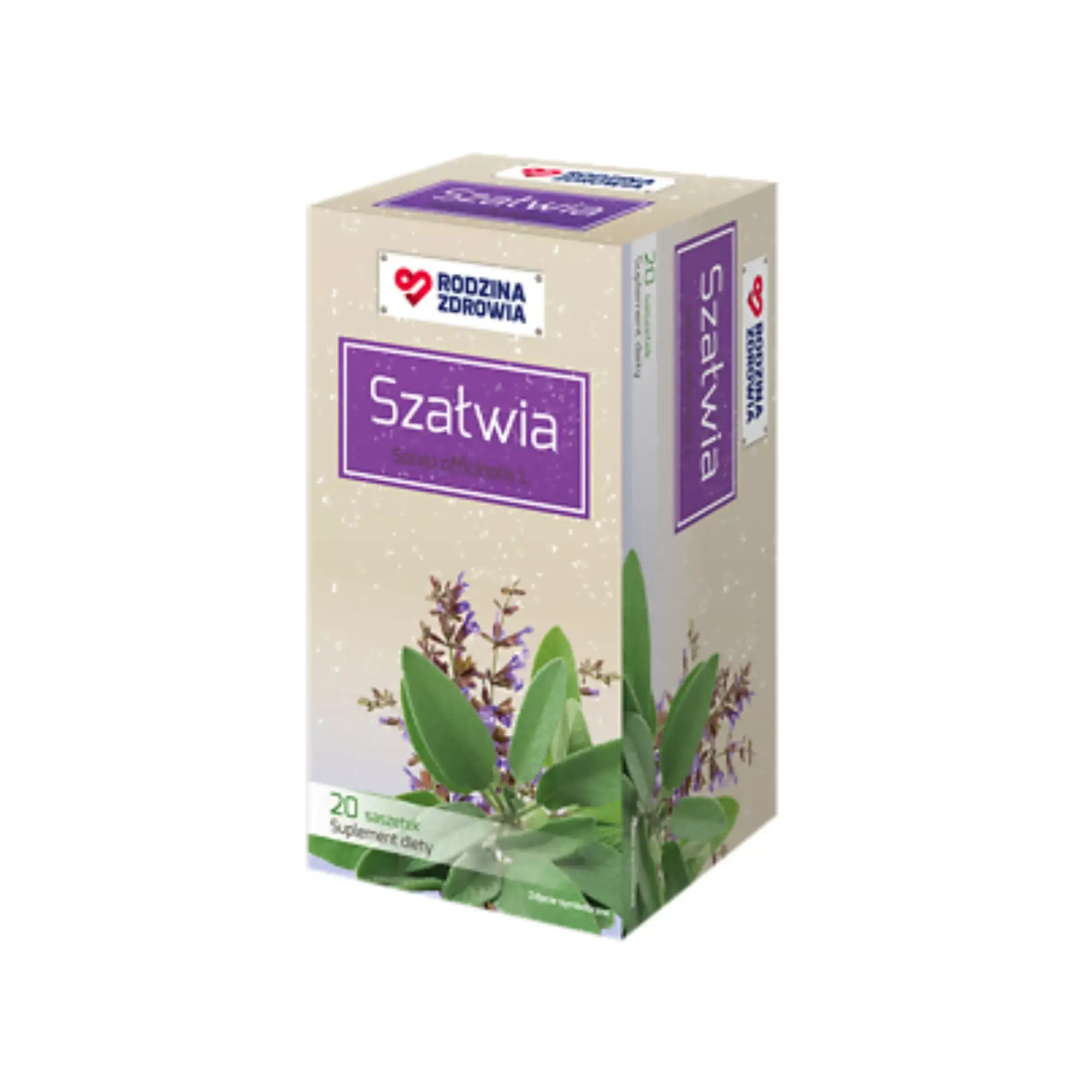 Rodzina Zdrowia, Szałwia, saszetki, 20 sztuk zdjęcie