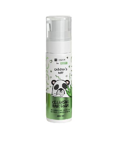 Hiskin Kids Pianka do mycia ciała i włosów aloes, 200 ml zdjęcie