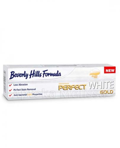 BEVERLY HILLS FORMULA PERFECT WHITE GOLD Pasta do zębów - 100 ml zdjęcie