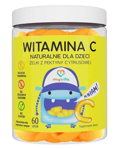 MyVita Witamina C Żelki z pektyny cytrusowej - 60 szt. zdjęcie