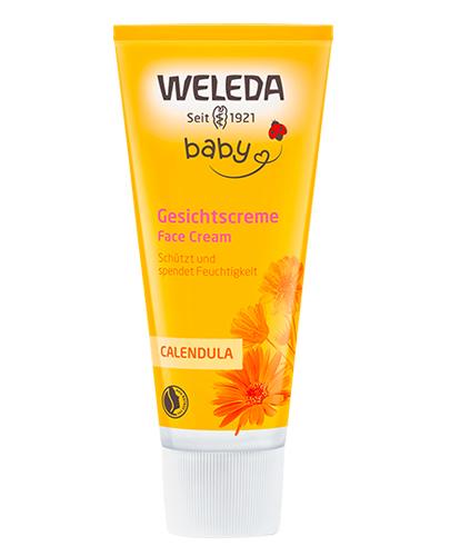 Weleda Baby Calendula krem do twarzy dla niemowląt z nagietkiem lekarskim 50 ml zdjęcie