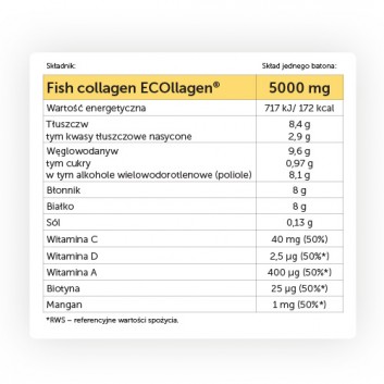 Olimp Collagen Bar Baton białkowy czekoladowy 44g