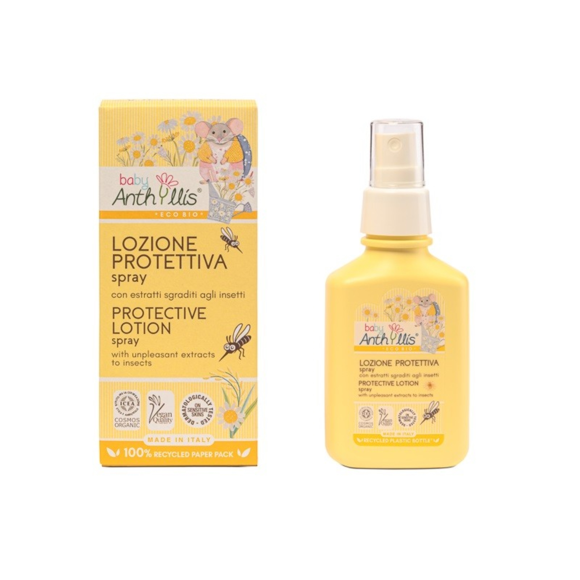 Anthyllis Baby Bio Spray ochronny dla dzieci z ekstraktem z katalapy na komary, 100 ml zdjęcie