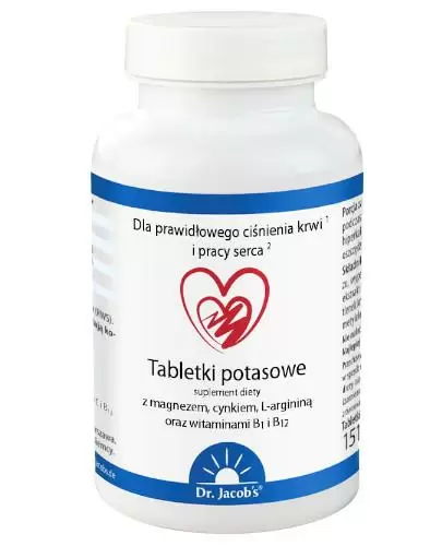 Dr Jacobs Tabletki Potasowe 126 tabletek zdjęcie