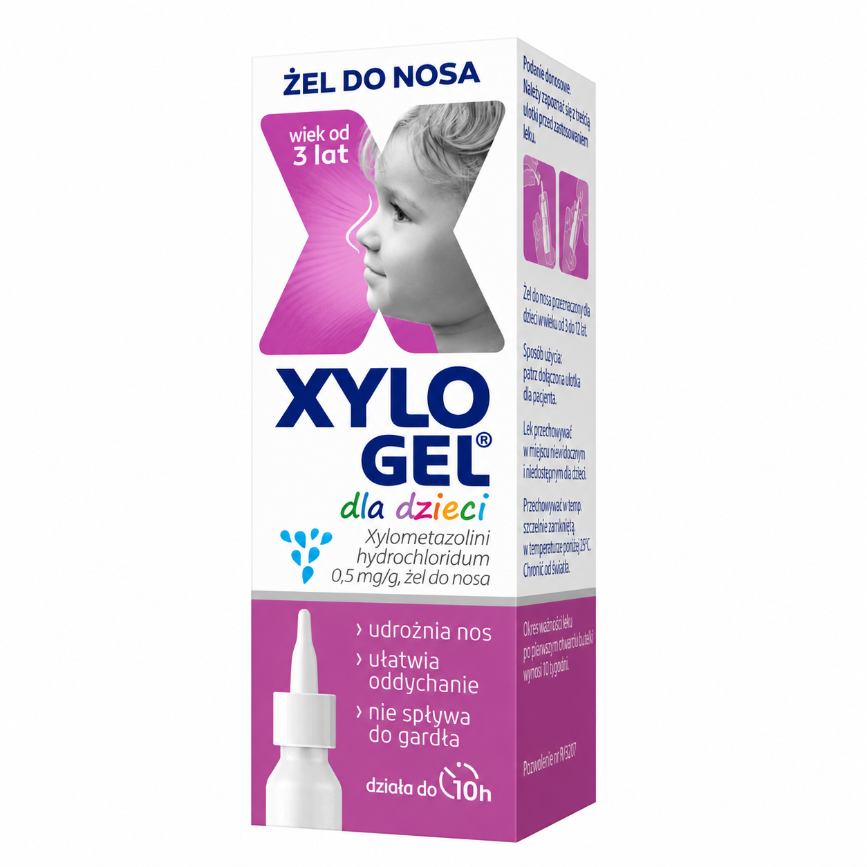 XyloGel dla dzieci żel do nosa, 10 g zdjęcie