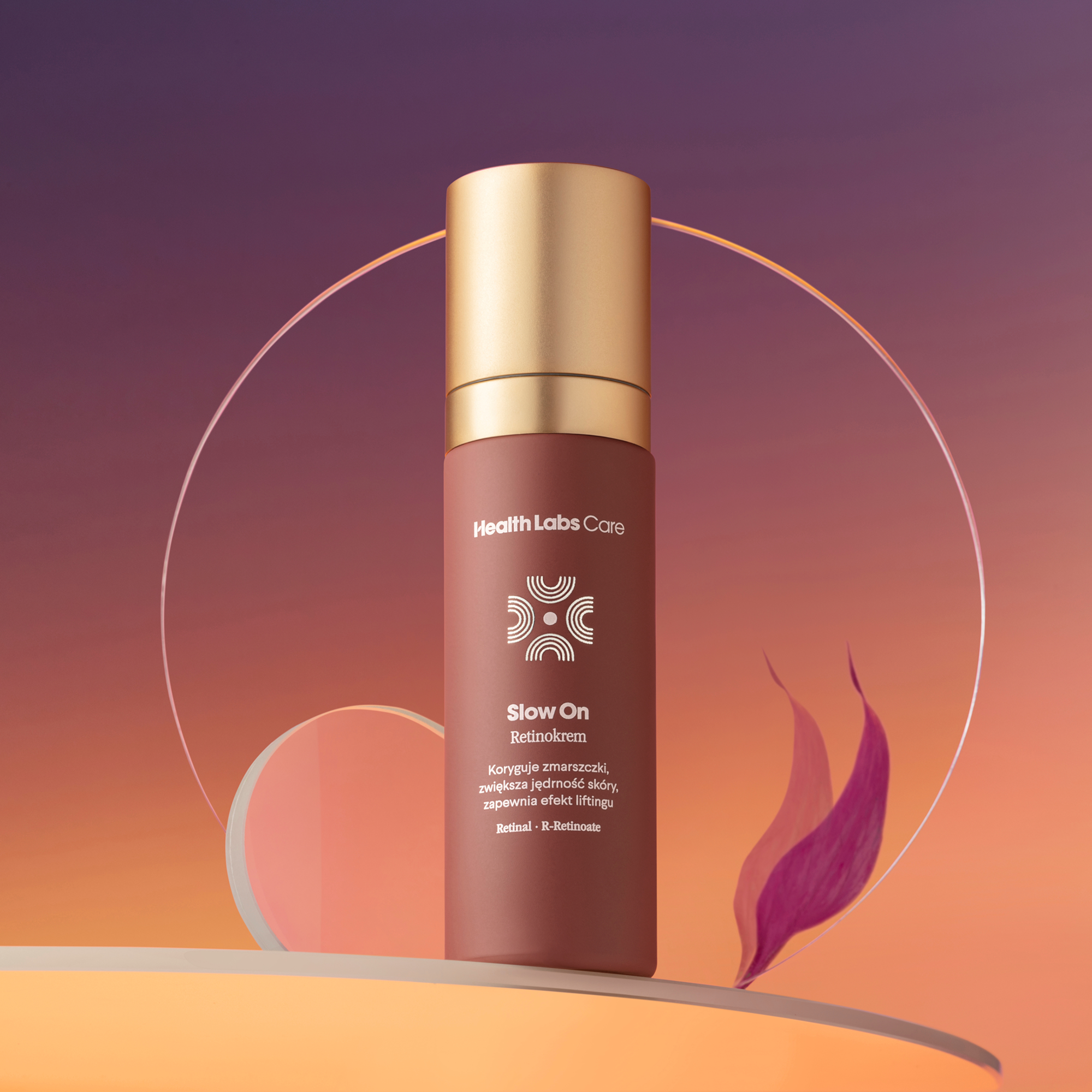 Health Labs Care, Slow On, retinokrem modelujący owal twarzy do każdego rodzaju skóry, 30 ml