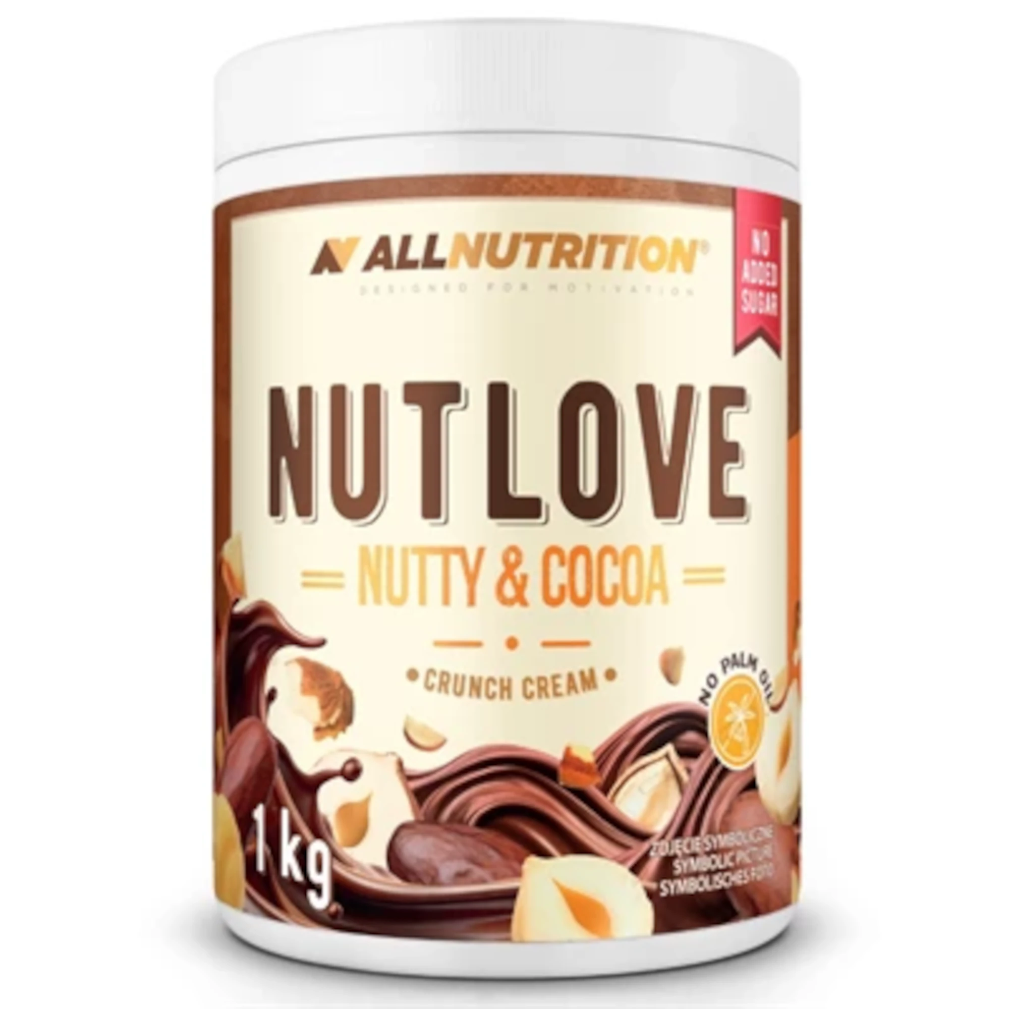Allnutrition Nutlove Nutty&Cocoa Crunch Cream, 1000 g zdjęcie