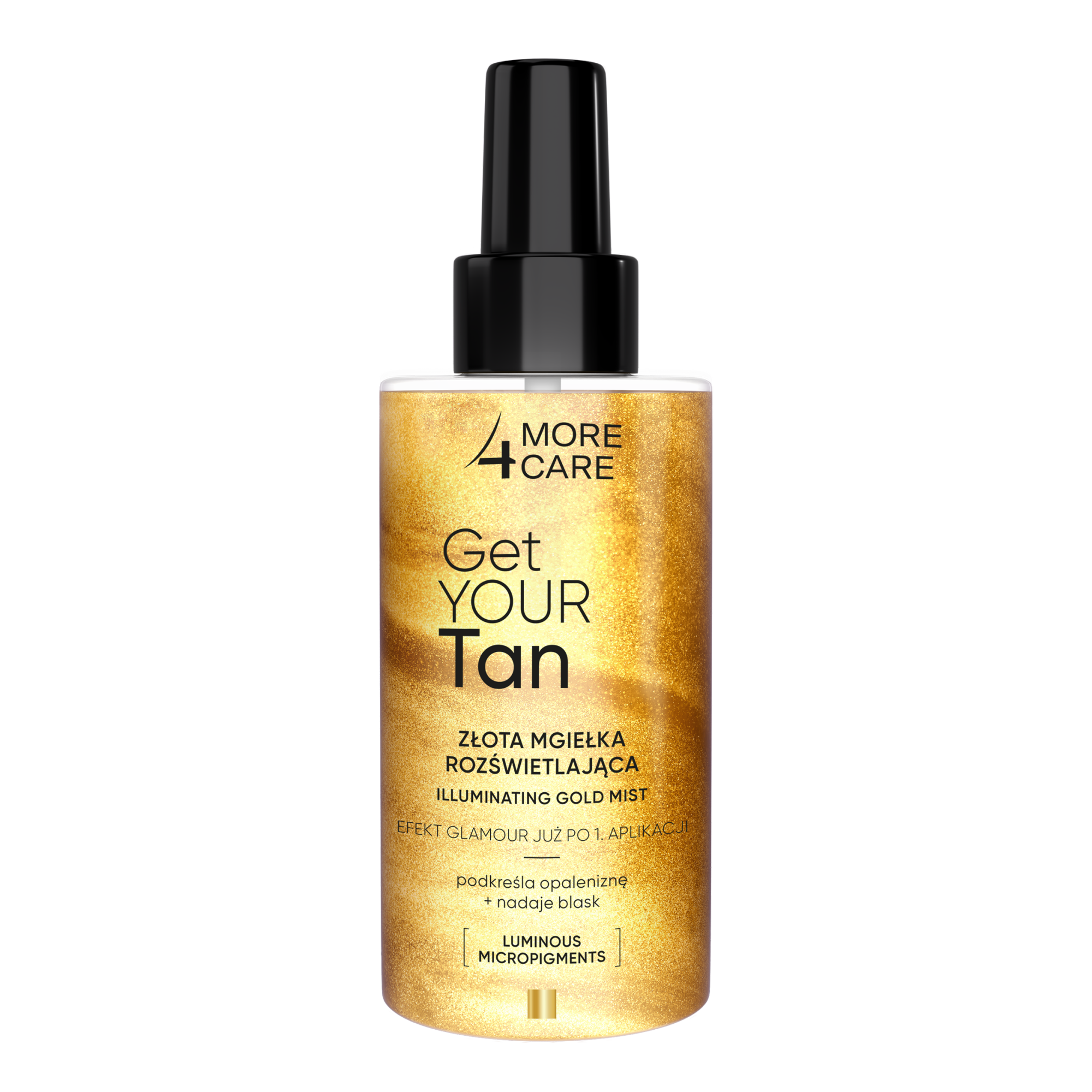 More4Care Get Your Tan złota mgiełka rozświetlająca, 150 ml zdjęcie