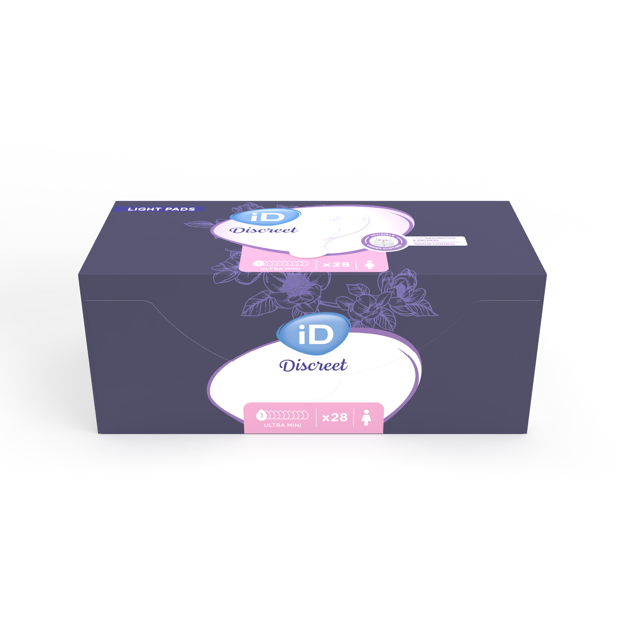 Wkładki urologiczne iD Discreet Ultra Mini, 28 sztuk zdjęcie