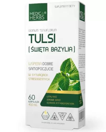 Medica HerbsTulsi 60 kapsułek zdjęcie