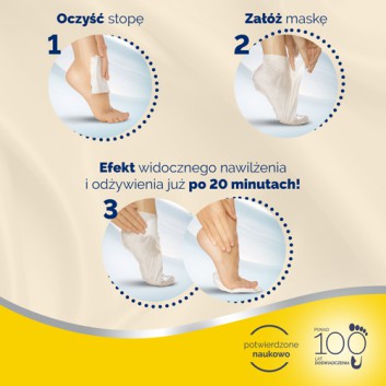 Scholl Odżywcza maska do stóp z aloesem - 1 para - cena, opinie, wskazania