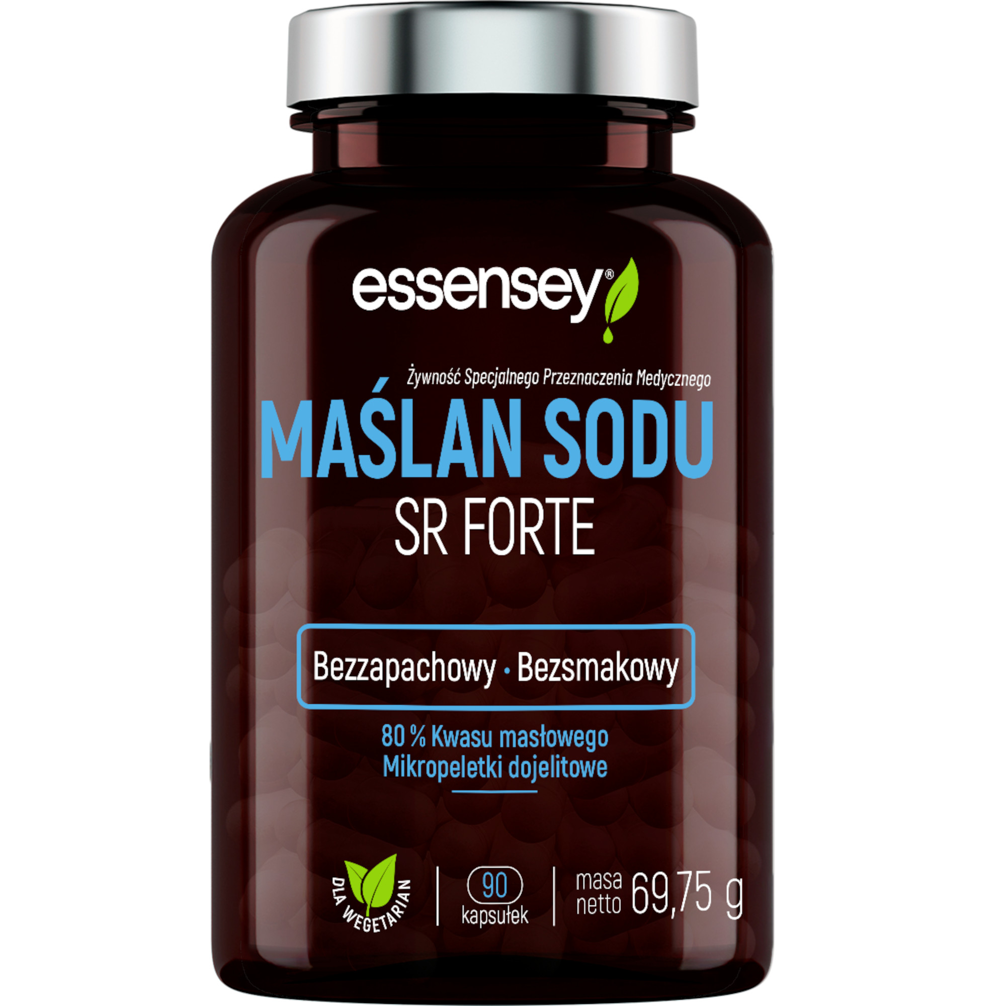 Essensey Maślan Sodu Sr Forte, kapsułki, 90 sztuk zdjęcie