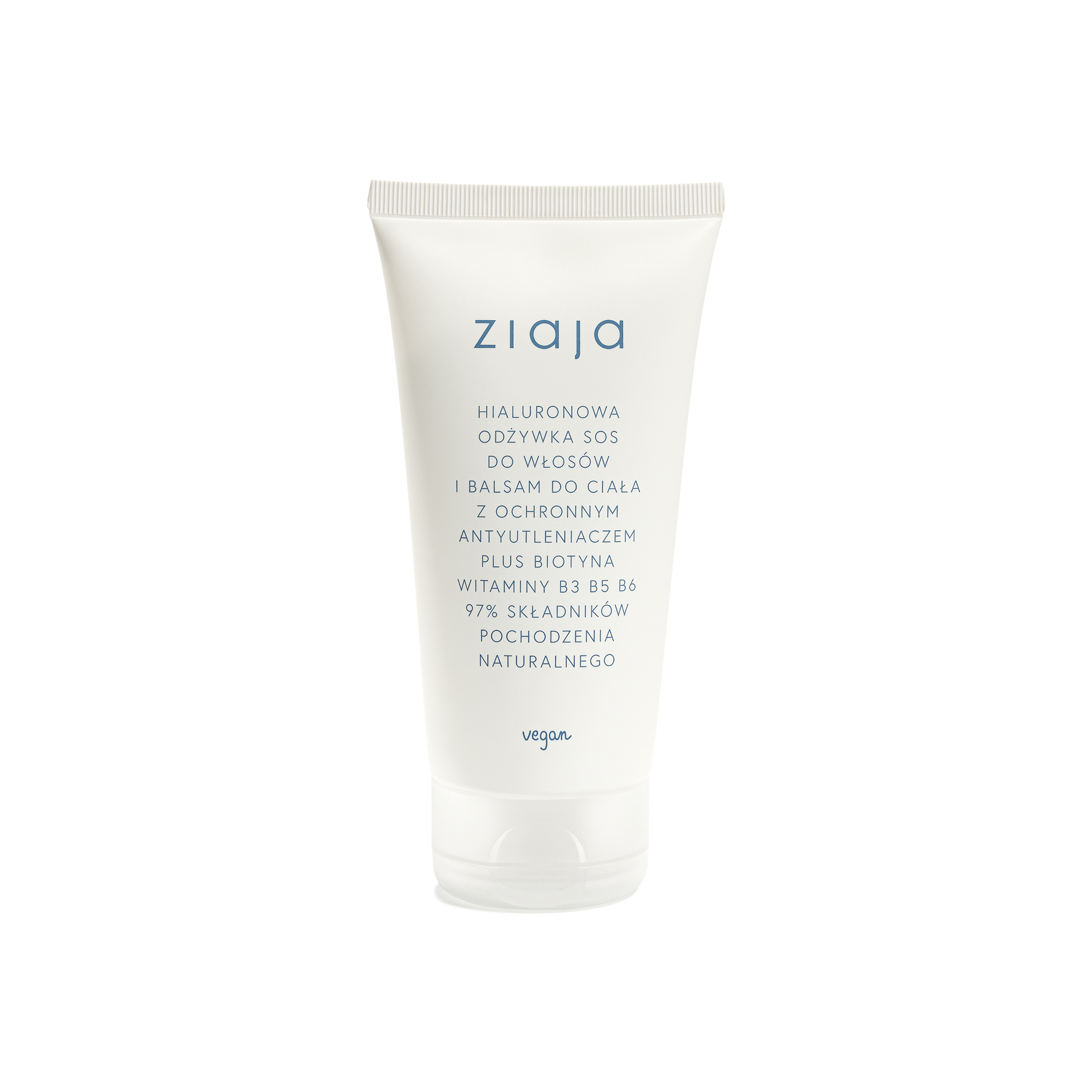 Ziaja hialuronowa odżywka SOS do włosów i balsam do ciała, 160 ml
