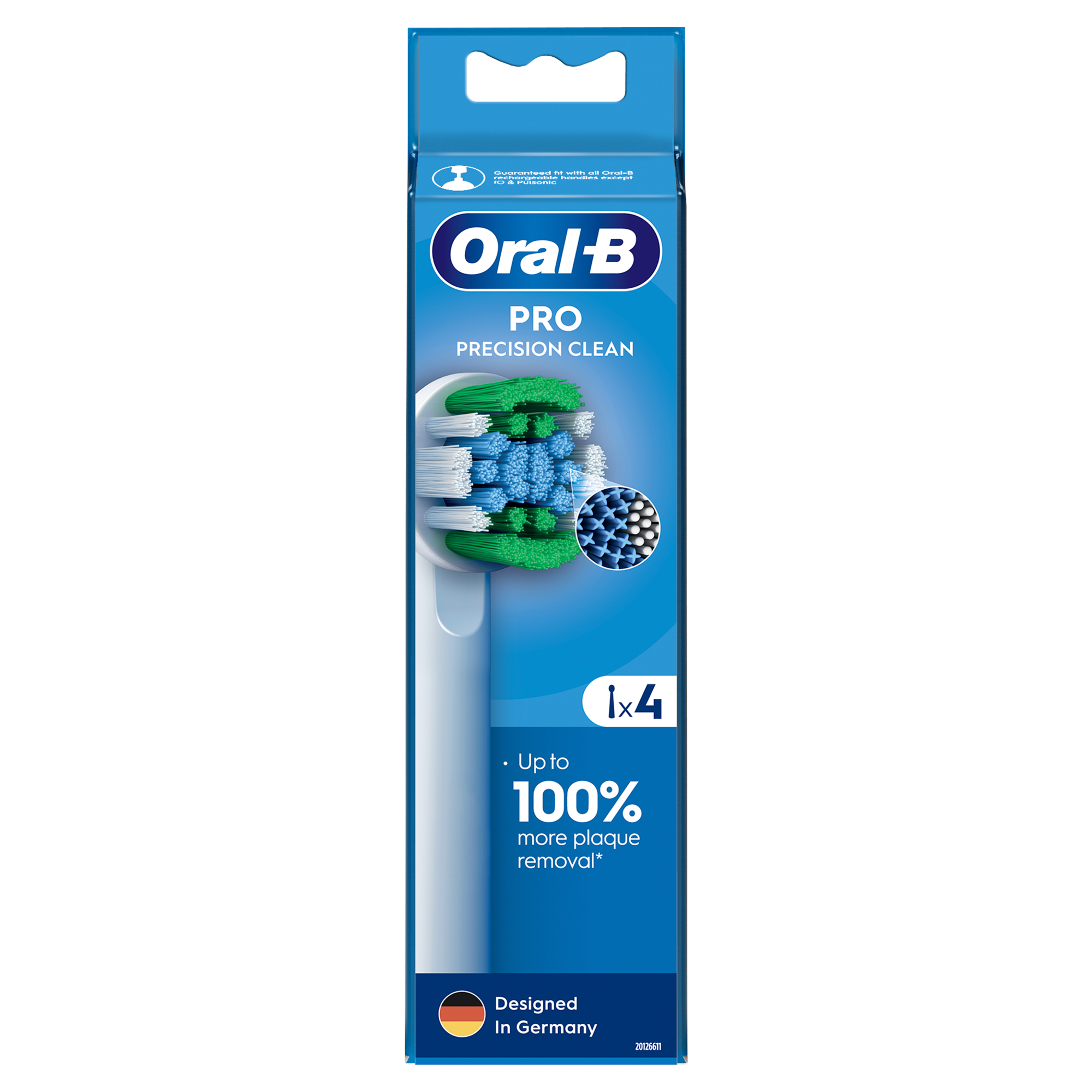 Oral-B Pro Precision Clean Końcówki do szczoteczek elektrycznych, 4 sztuki zdjęcie