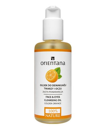 ORIENTANA Olejek do demakijażu twarzy i oczu Złota Pomarańcza, 150 ml zdjęcie