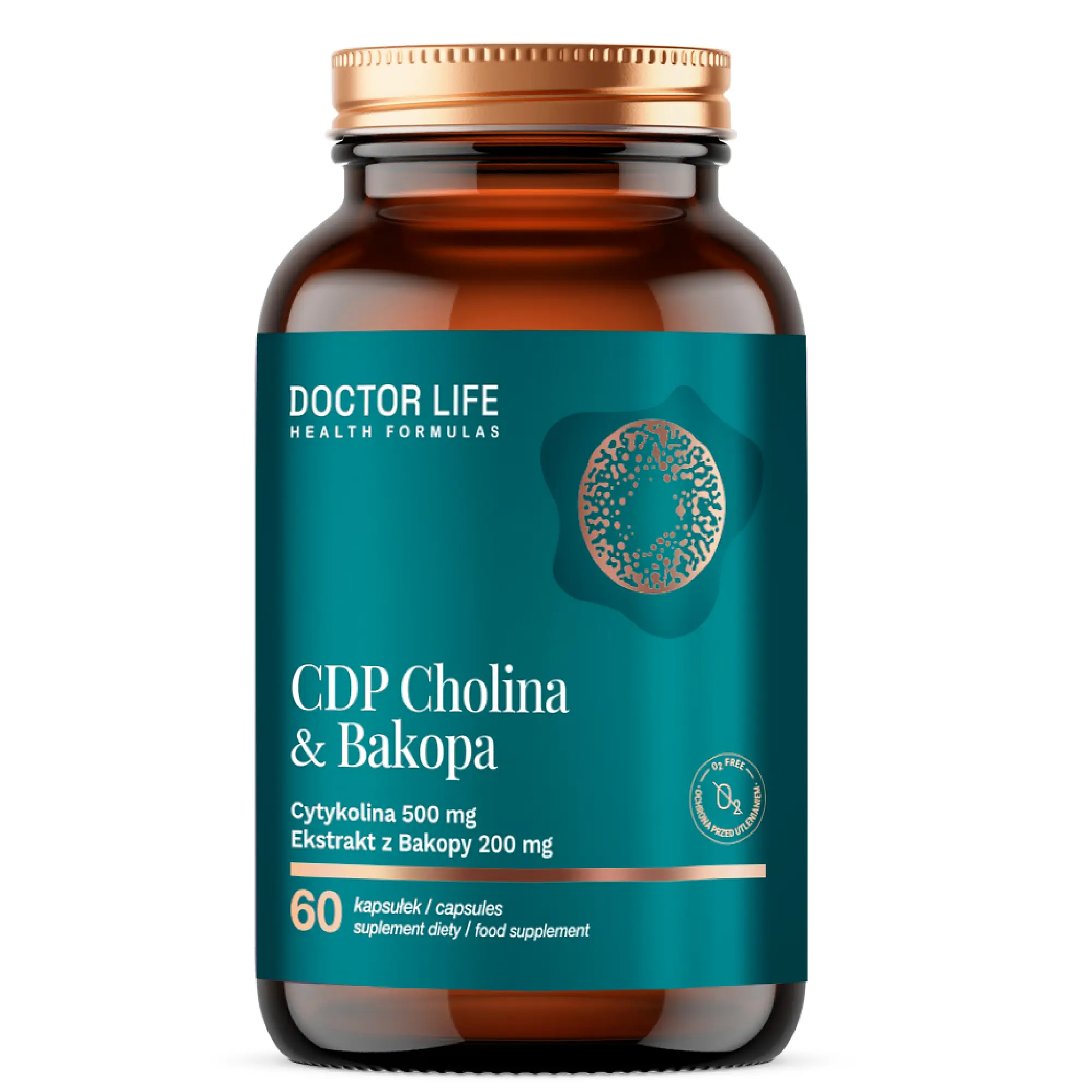 Doctor Life CDP Cholina&Bakopa, 60 kapsułek