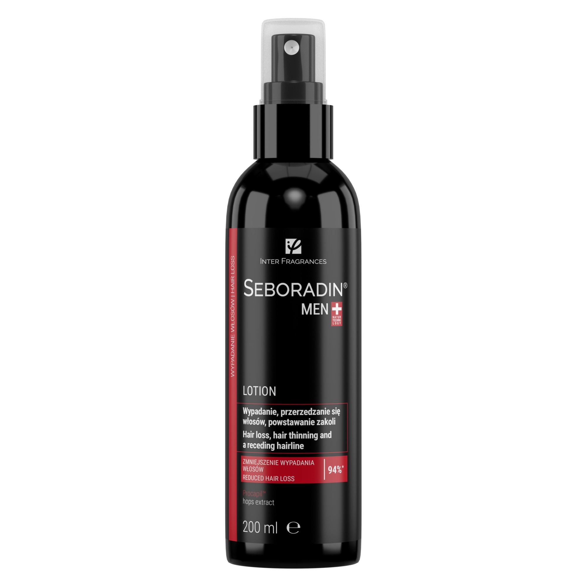 Seboradin Men lotion przeciw wypadaniu włosów 200 ml zdjęcie