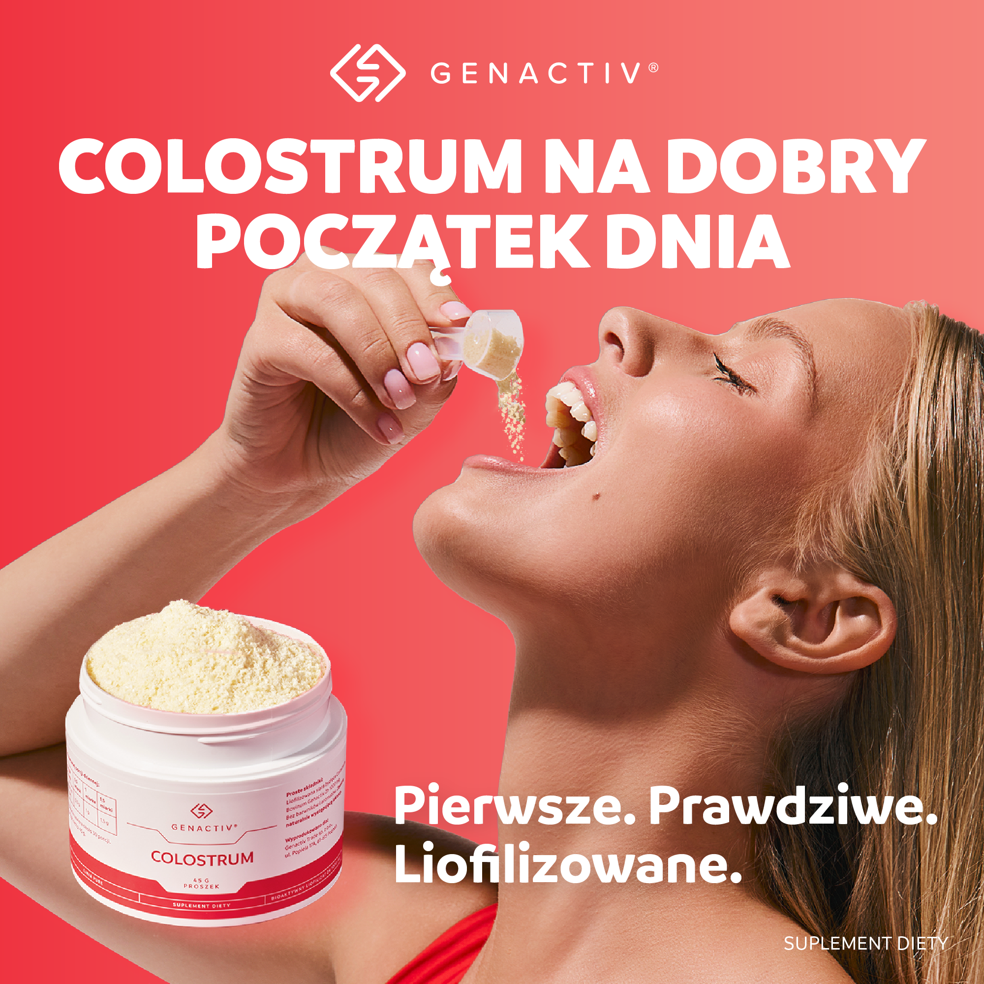 Genactiv, Colostrum, proszek, 45g