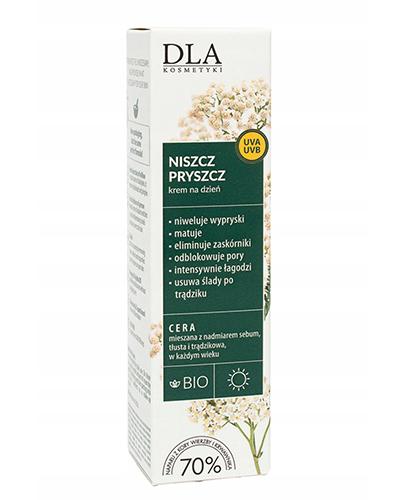 Kosmetyki DLA Niszcz Pryszcz Krem na dzień, 30 g, cena, opinie, stosowanie zdjęcie