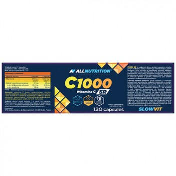 ALLNUTRITION C1000 SR, 120 kapsułek