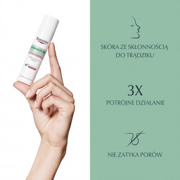 Eucerin DermoPure Serum o potrójnym działaniu z Thiamidolem do skóry ze skłonnością do trądziku, 40 ml