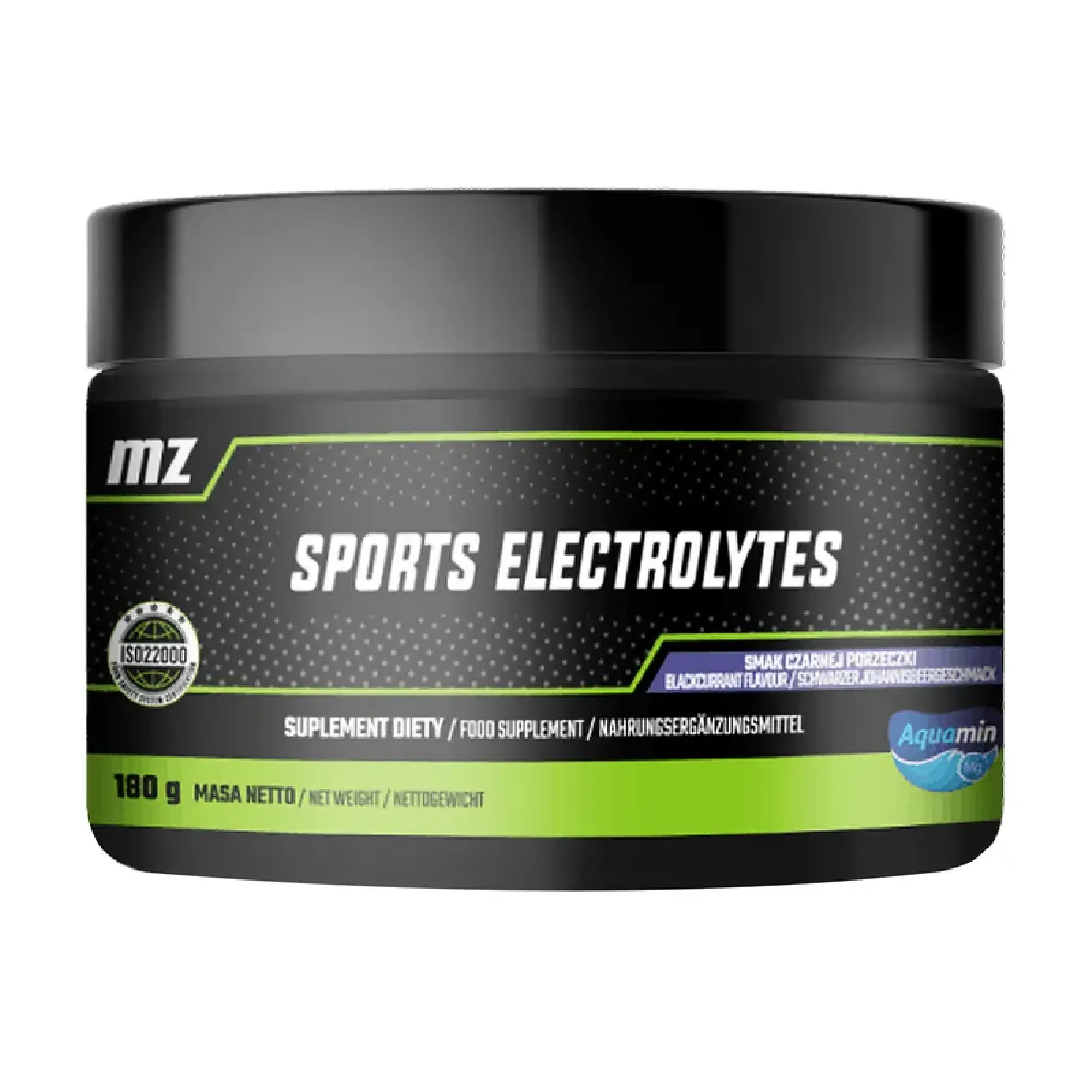 (30) MZ Sports Electrolytes Blackcurrant, 180 g zdjęcie
