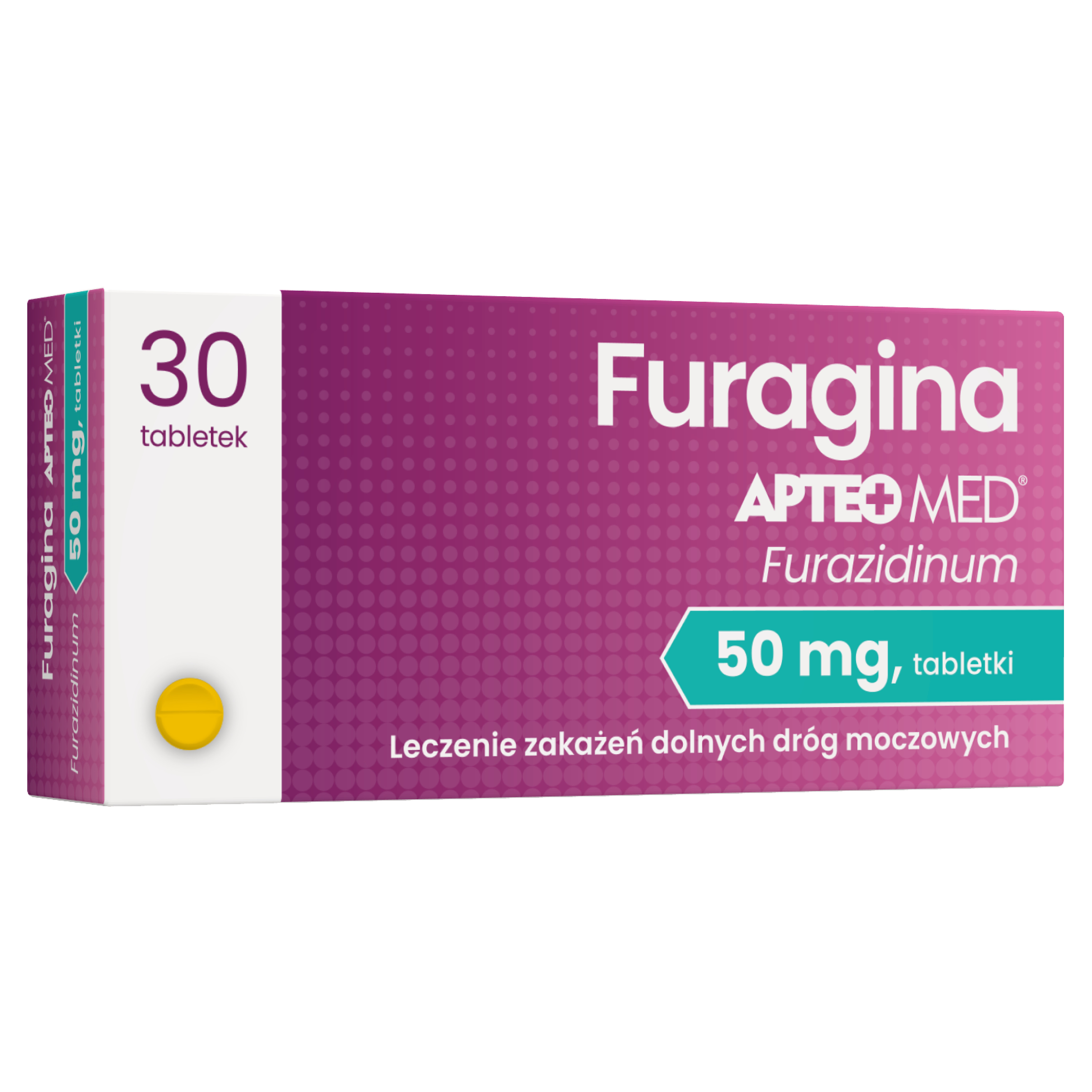 Furagina 50 mg Apteo Med 30 tabletek zdjęcie
